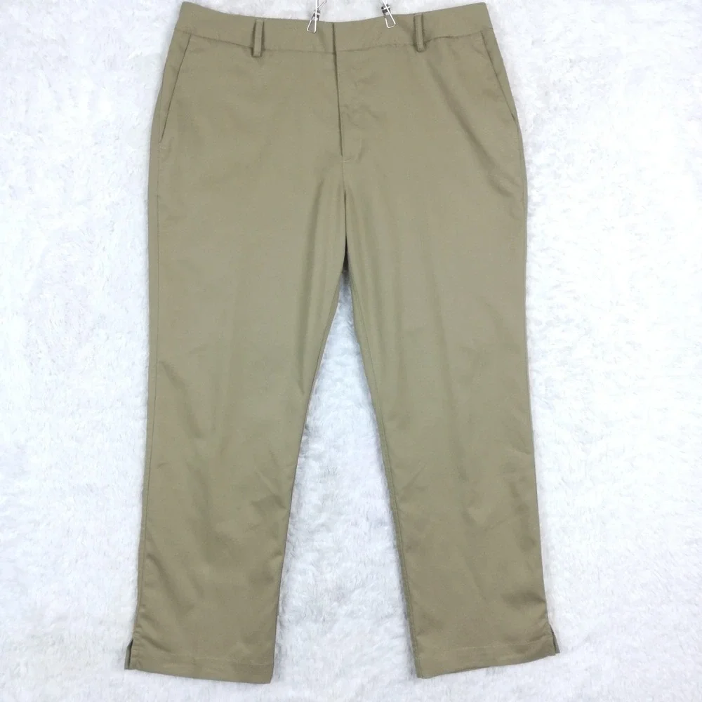 Under Armour Mens Pants Showdown Casual Beige‎ Tapered Leg Golf 38x30